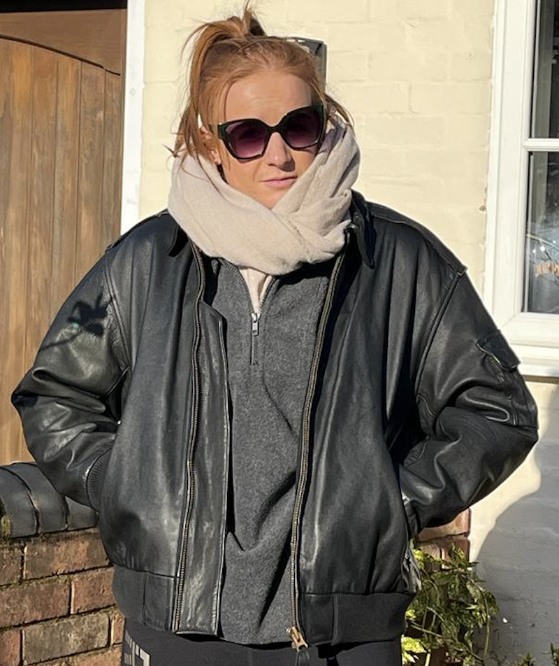 Aviation leathercraft aircrew jacket on sale